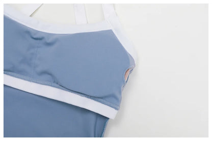 Women's Clothes 2 Pieces Workout Tracksuit Yoga Set Sportswear Gym Clothing High Waist Bell-bottoms Sexy Fitness Bta Sports Suit