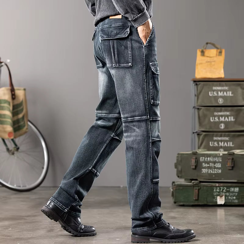 UTILITY POCKET JEANS