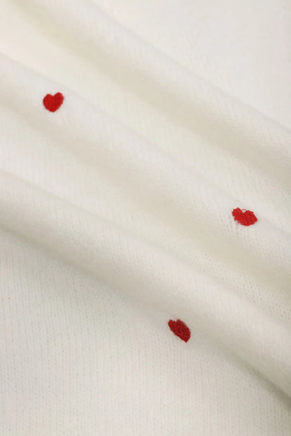 Amoura Heart Knit Sweater