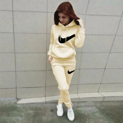 Hoodie Pants Sets Women's Suit 2pcs Sports Outfits 2025 Home Outdoor JoggingNew Designer Clothes women Autumn Winter Tracksuit