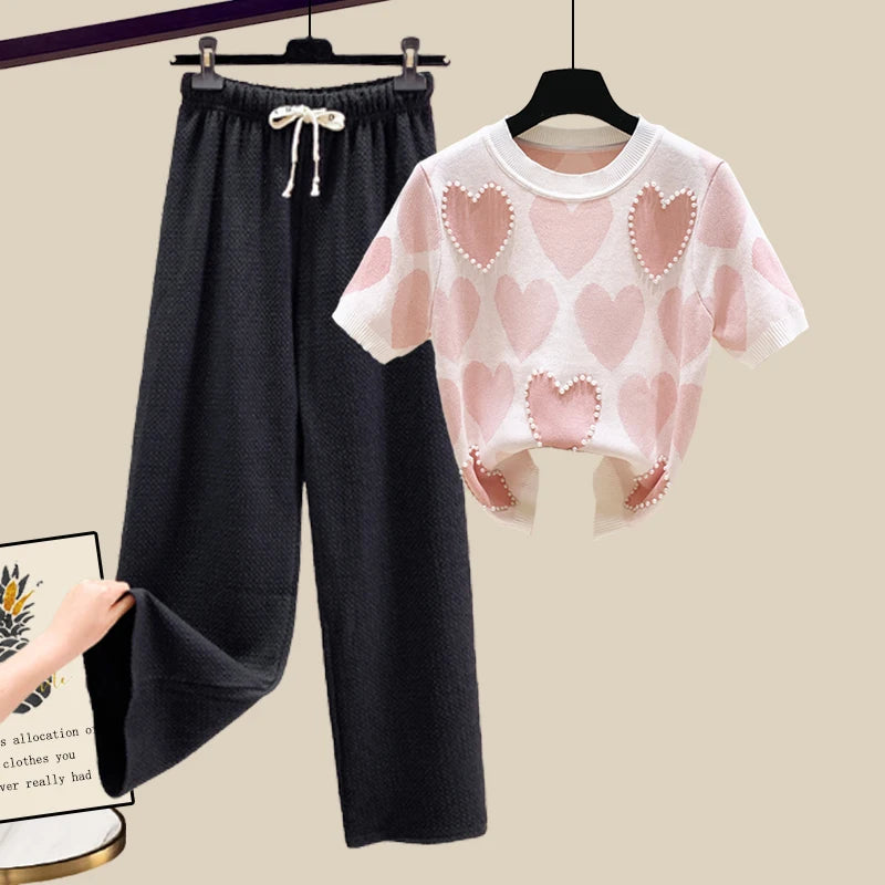 PearlMuse Knit Lounge Set