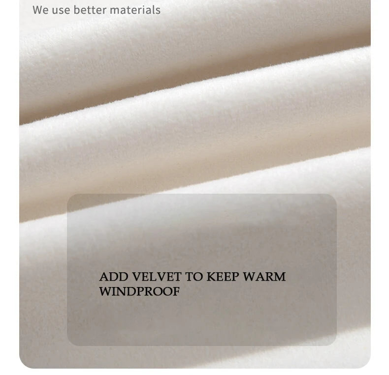 Spring Autumn Men Suit Thickened Warm Windproof Hooded Long Sleeve Trouser Solid Color Casual Sports Two Piece Running Sport Set