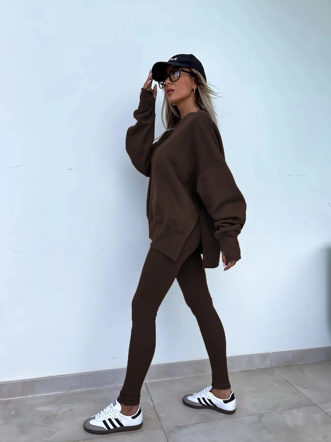 Autumn Tight Trousers Hoodie Women Suit Fashion Casual Tracksuit 2 Piece Set Female Sweatshirt Pullover Jogger Sweatpants Outfit