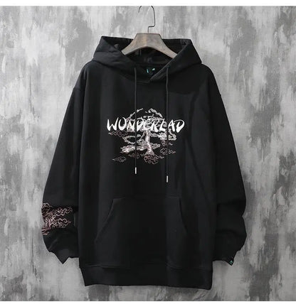 Black Tops Anime Graphic Essentials Hoodies Woman Aesthetic Korean Fashion Cute Hooded Sweat-shirts Streetwear Hoodie for Women