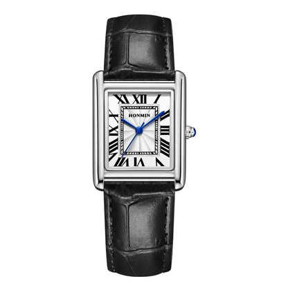 Square Quartz Watch Tank Men