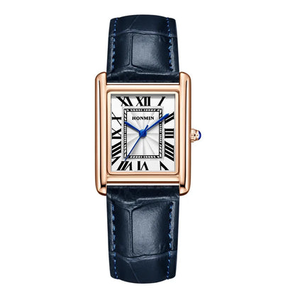Square Quartz Watch Tank Men