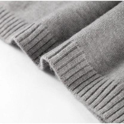Casual Knitted Single Breasted Vest Women Loose Solid O Neck Sleeveless Female Waistcoat 2024 Autumn Lady All-match Streetwear