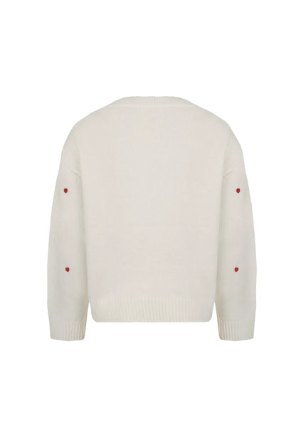 Amoura Heart Knit Sweater
