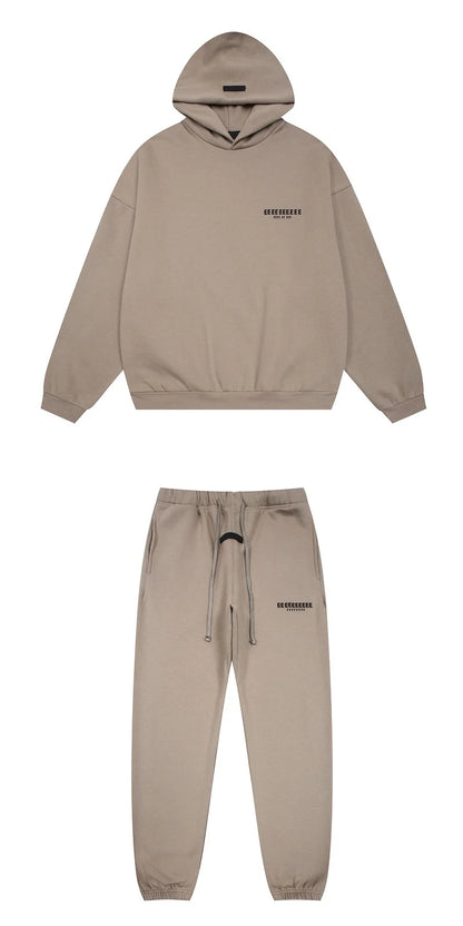 25fw Classic Brand Hoodies Sweatpants Set High Quality Fleece Sweatshirts Men Women Hiphop Streetwear Oversize Tracksuits Sets