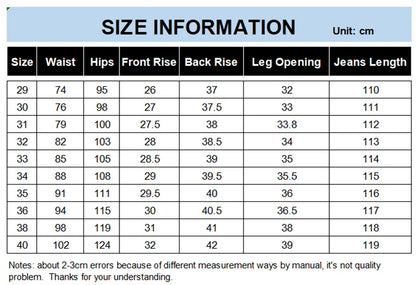 Straight Jeans Tall Guys Students Casual Plus Size 40 Loose Stretched Classic Extra Long Pants Overlong Lengthen Denim Trousers