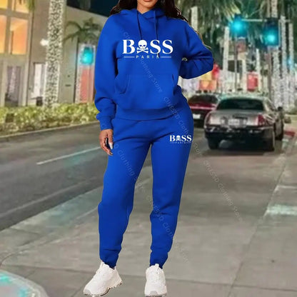 2026 New Women's Tracksuit Sweatshirt Sweatpant High Quality Outfits Suit Designer Luxury Autumn Winter Clothing Women Pants Set