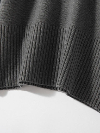 Women's 100% Cashmere Sweater Turtleneck Raglan Sleeve Pullover Autumn Winter Thick Casual Loose Style Cashmere Knitwear Korean