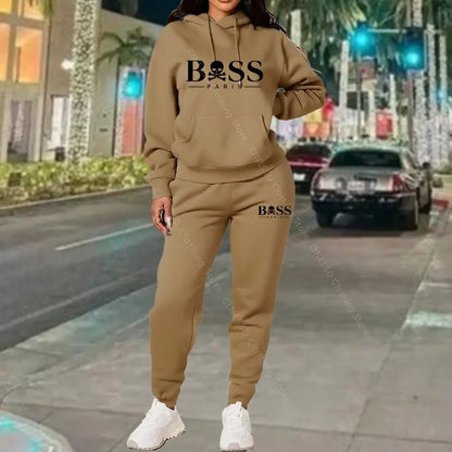 2026 New Women's Tracksuit Sweatshirt Sweatpant High Quality Outfits Suit Designer Luxury Autumn Winter Clothing Women Pants Set