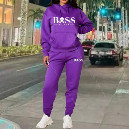 2026 New Women's Tracksuit Sweatshirt Sweatpant High Quality Outfits Suit Designer Luxury Autumn Winter Clothing Women Pants Set