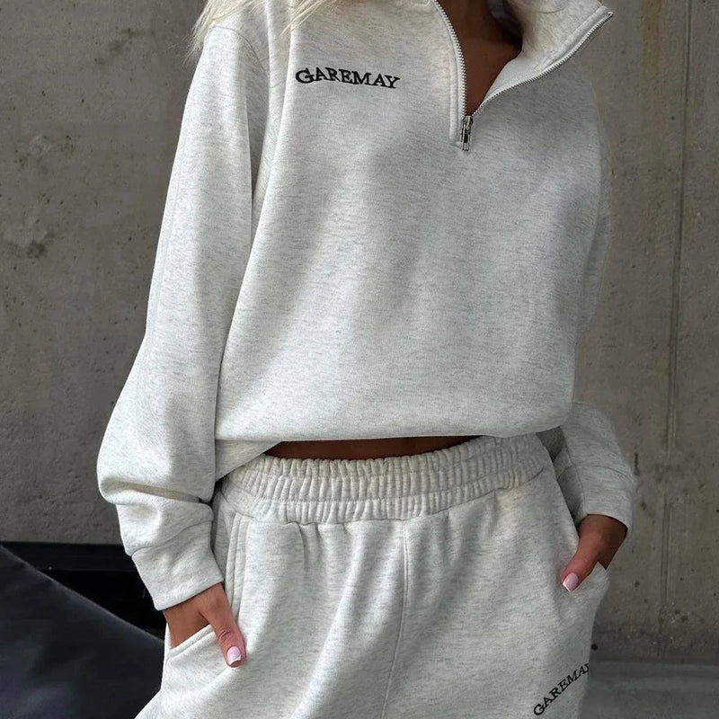 Women’s Embroidered Comfort Tracksuit Set