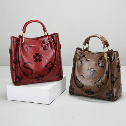 Embossed Ladies Handbags