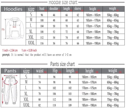 New Autumn Winter Women Tracksuit Hoodies + Pants 2Pcs Sets Suit Fashion Trend Jogging Clothing Sportswear Sweatshirts