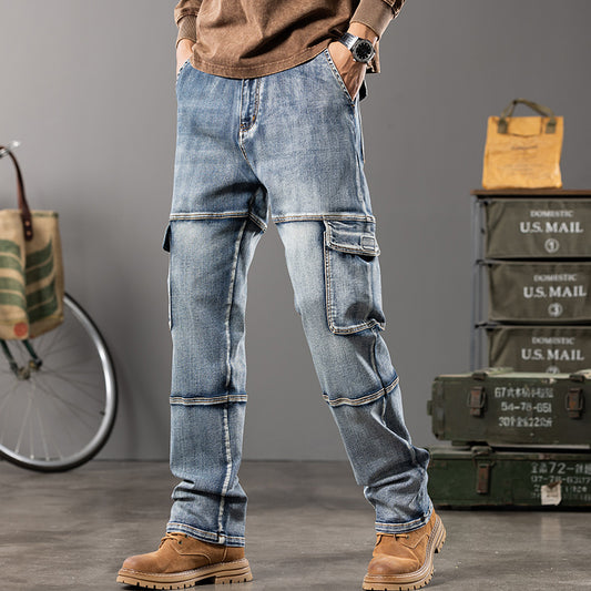 UTILITY POCKET JEANS