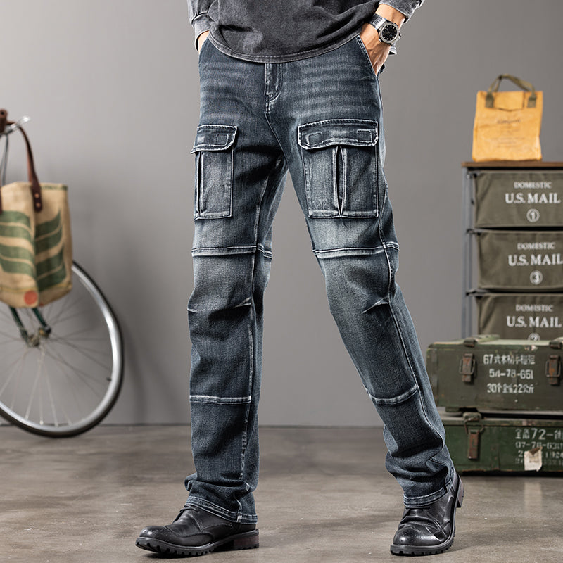 UTILITY POCKET JEANS