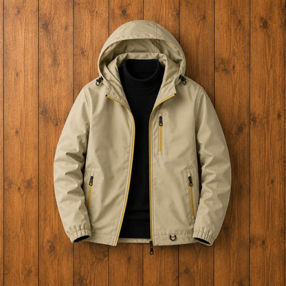WATERPROOF HOODED JACKET