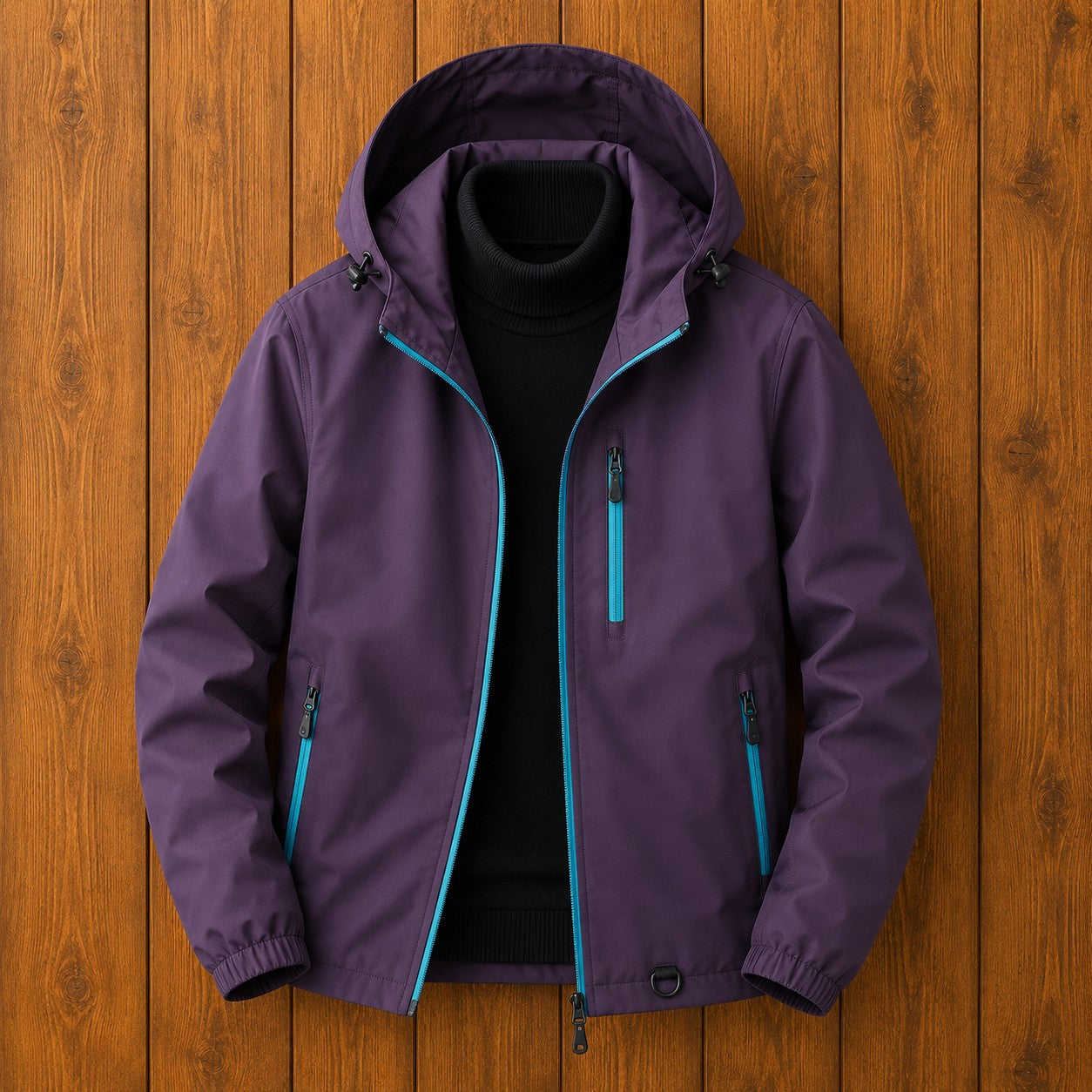 WATERPROOF HOODED JACKET