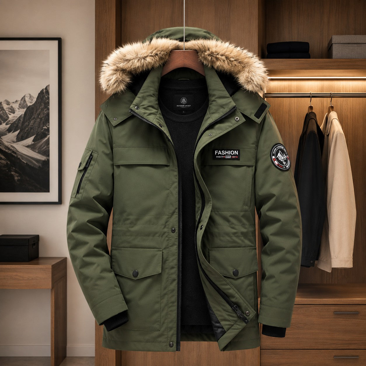 WINTER PUFFER COAT