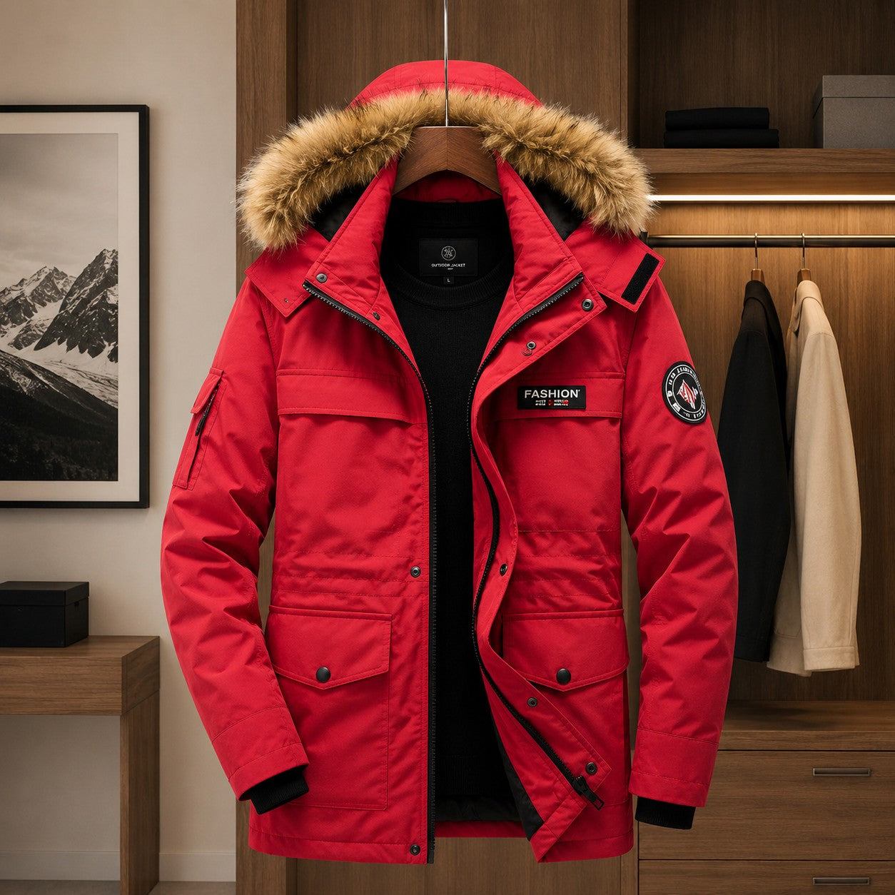 WINTER PUFFER COAT