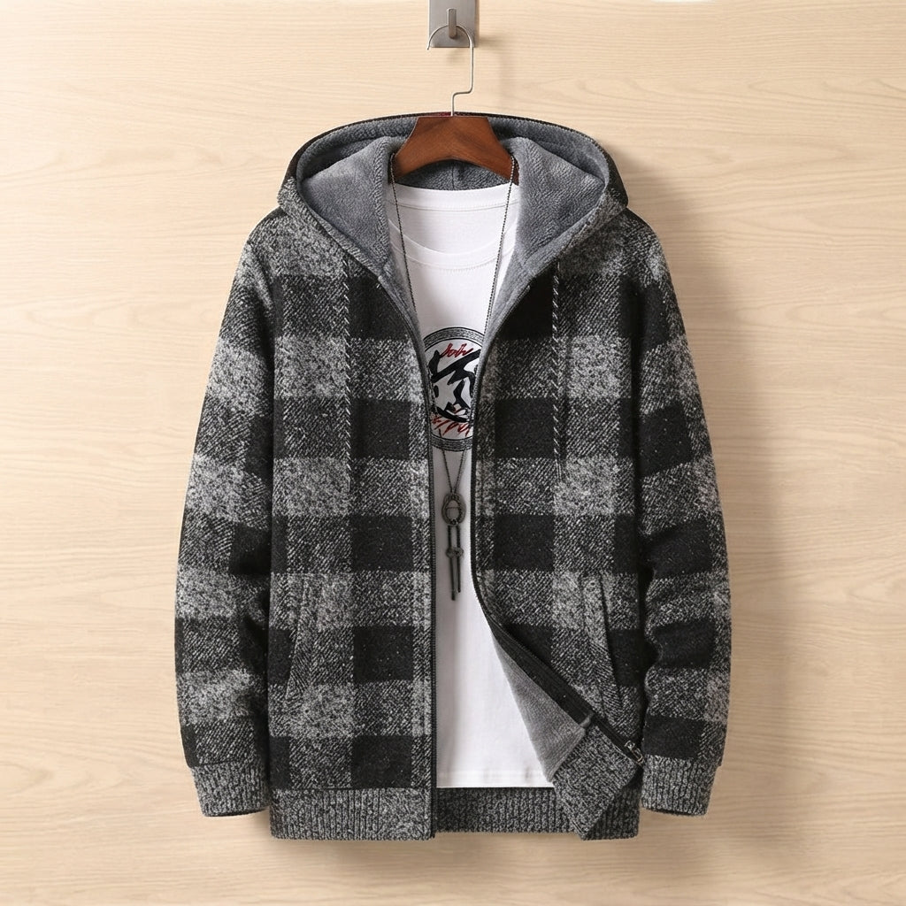 ZIP FRONT SWEATER
