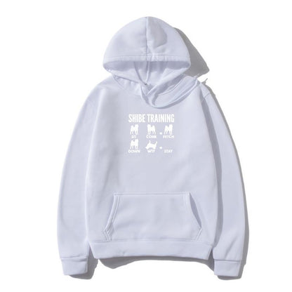 Training Dog Hoodie Sports Men Streetwear