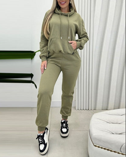 Hooded Women's Suit Sports Fashion Sweater