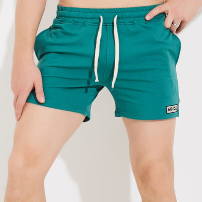 Three-point Slit Sports Shorts Heavy Casual Pants Men