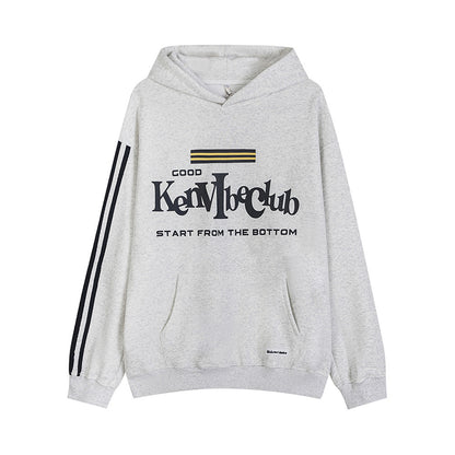 Fashion American Letter Pullover Sweatshirt Men