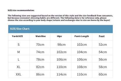 Fashion Personality Denim Trousers Men