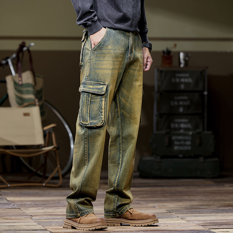 RELAXED CARGO JEANS