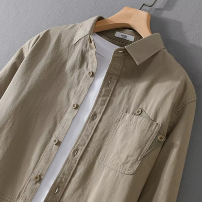 SOFT COTTON LOOSE FIT SHIRT