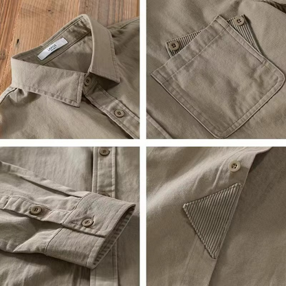 SOFT COTTON LOOSE FIT SHIRT