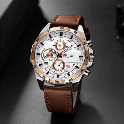 LEATHER BAND WATCH