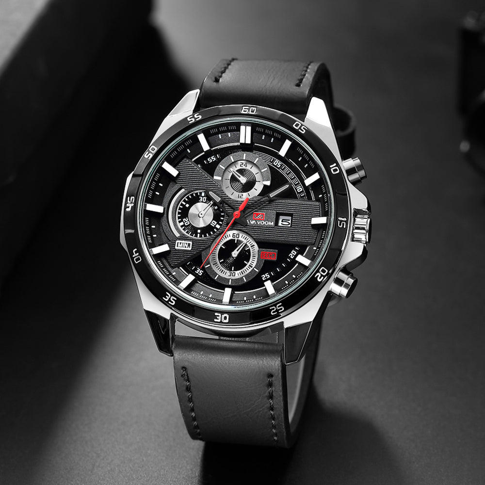 LEATHER BAND WATCH