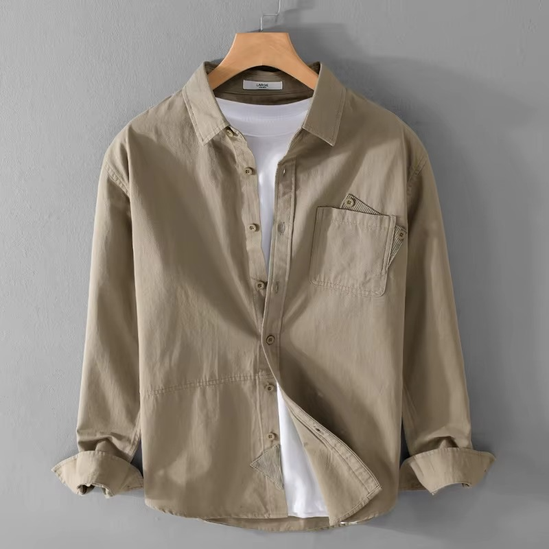 SOFT COTTON LOOSE FIT SHIRT