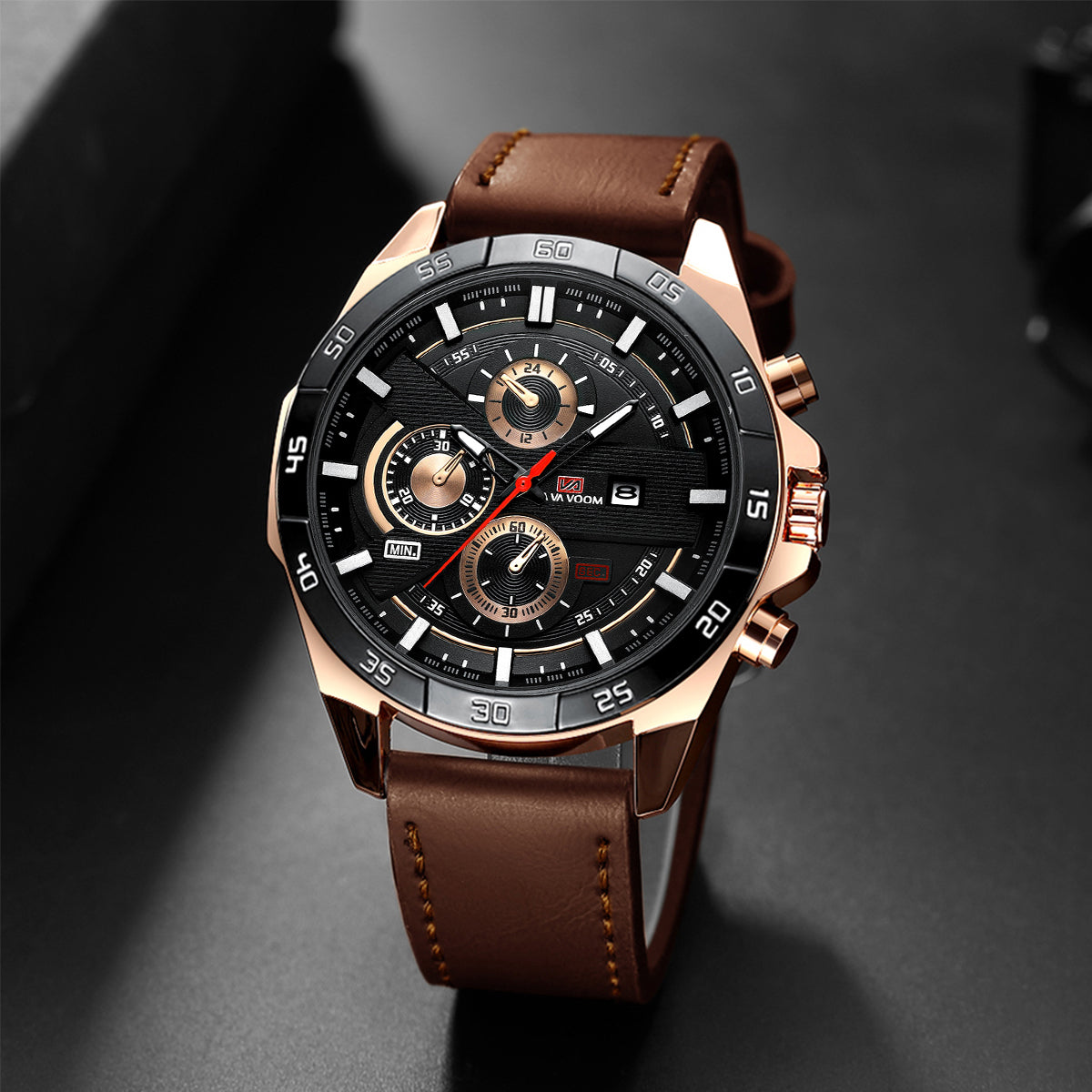 LEATHER BAND WATCH