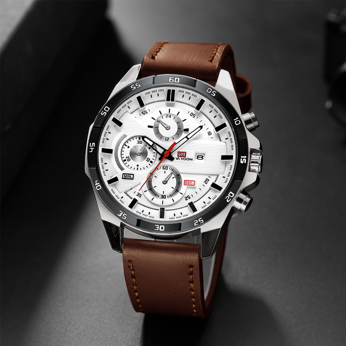 LEATHER BAND WATCH