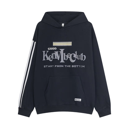 Fashion American Letter Pullover Sweatshirt Men