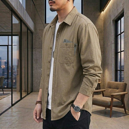 SOFT COTTON LOOSE FIT SHIRT
