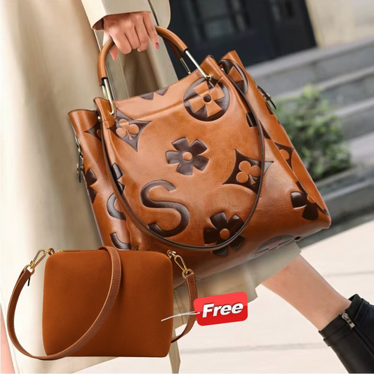 Embossed Ladies Handbags